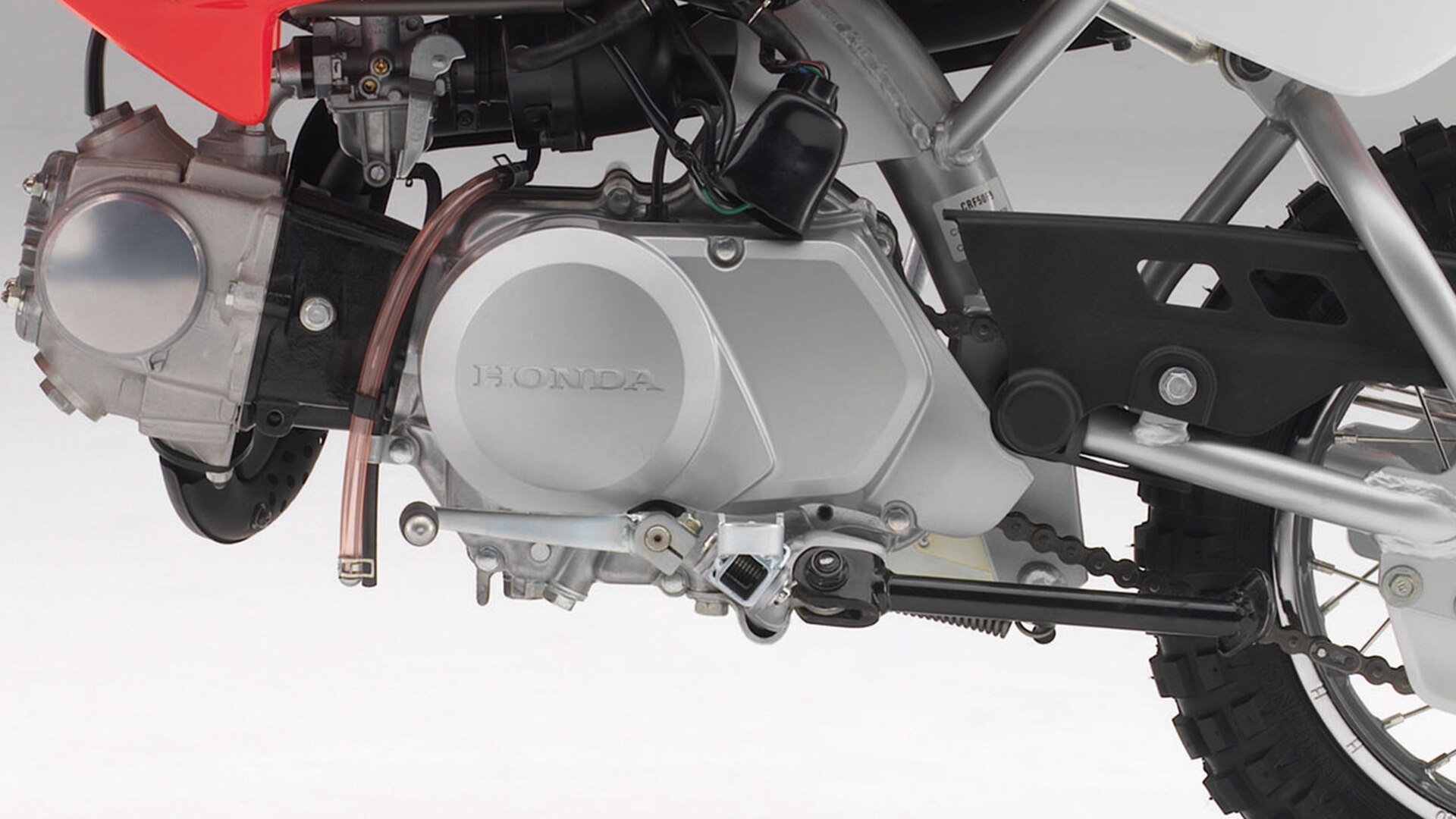  Honda CRF50F 2021. Rapproche. Moteur.